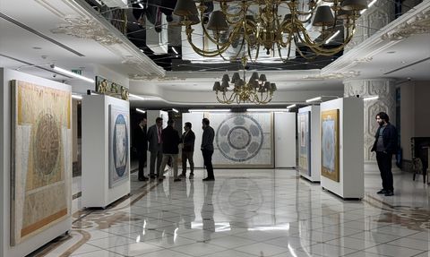 Erol Kılıç'ın 'Sufi Aşk İzdüşümler' Sergisi İstanbul'da