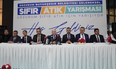 Erzurum'da Geleneksel Sıfır Atık Yarışması Düzenlendi