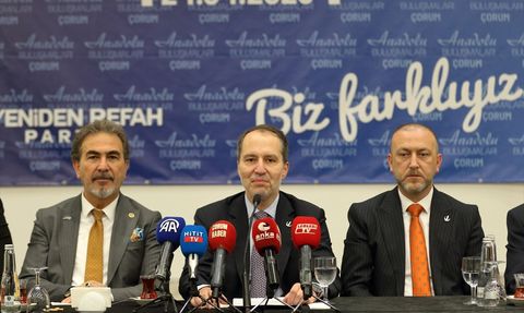 Fatih Erbakan Çorum'da Terörsüz Türkiye Hedefini Açıkladı