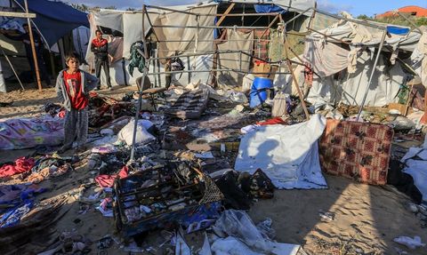 Gazze'deki Çadır Saldırılarında Ölü Sayısı Yükseldi