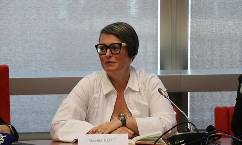 Gazzeliler İçin Gazze'yi Yeniden İnşa Etmek Paneli Strazburg'da