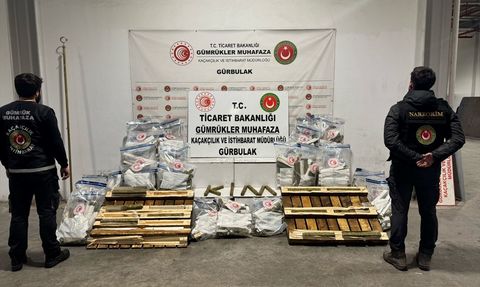 Gümrük Muhafaza Ekiplerinden Uyuşturucu Operasyonu