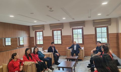 Güreş Federasyonu Başkanı Akgül Kastamonu'yu Ziyaret Etti