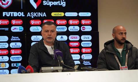 Hatayspor Teknik Direktörü Murat Şahin Maç Sonrası Değerlendirmelerde Bulundu