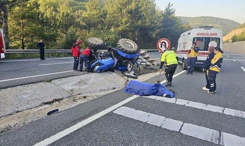 Havran'da Traktör Kazası: 64 Yaşındaki Sürücü Hayatını Kaybetti