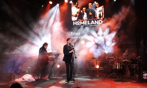 Homeland Grubu Hatay'da Coşkulu Bir Konser Verdi