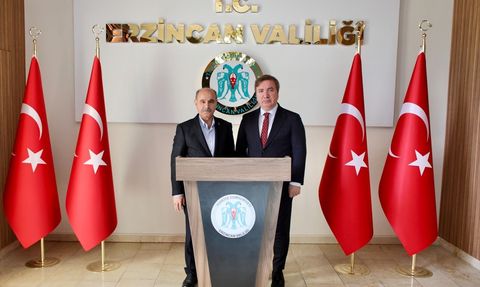 İçişleri Bakan Yardımcısı Mehmet Aktaş'ın Erzincan Ziyareti