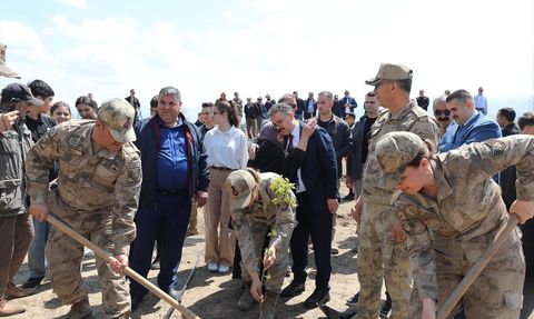 Iğdır'da Hatıra Ormanı Oluşturuldu