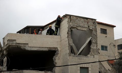 İsrail, Batı Şeria ve Doğu Kudüs'te Yeni Yapı Yıkımları Gerçekleştirdi