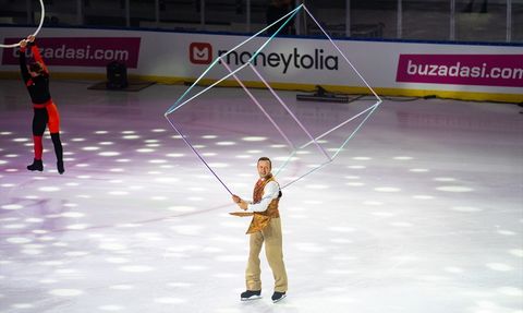 İstanbul'da 'Cinderella on Ice' Gösterisi Başladı