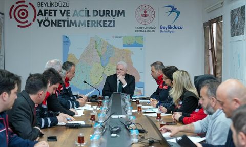 İstanbul'da Deprem Koordinasyon Toplantıları