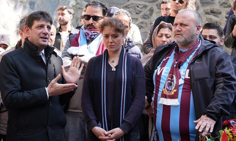 Kadıköy'de Mattia Ahmet Minguzzi'nin Anma Töreni