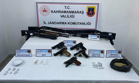 Kahramanmaraş'ta Uyuşturucu Operasyonu: 34 Tutuklama