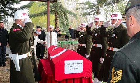 Kıbrıs Gazisi Mazlum Göçmez, Tokat'ta Defnedildi