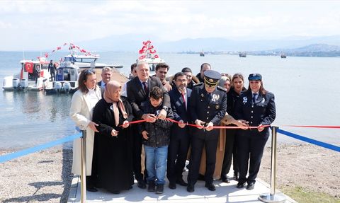 Kocaeli'de Şehit Polis Uluç'un Adını Taşıyan Bot Hizmete Girdi
