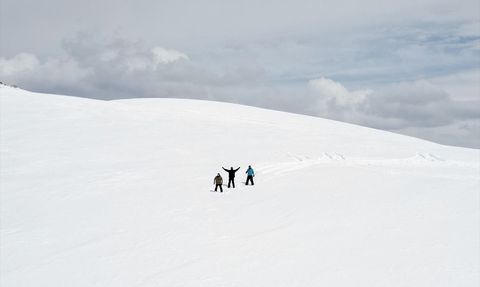Kümbet Yaylası'nda İlkbahar Snowboard Keyfi