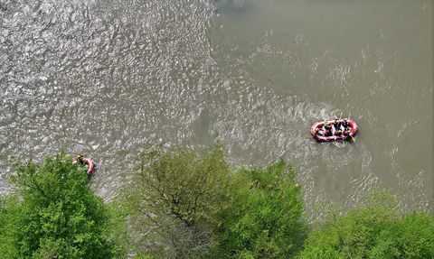 Melen Çayı'nda Rafting Sezonu Başladı