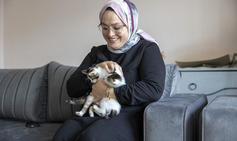 Mersin'deki Camide Doğan Kedilerin Büyüme Süreci