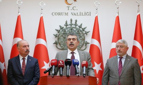 Milli Eğitim Bakanı Tekin'in Çorum'daki Eğitim Vurgusu