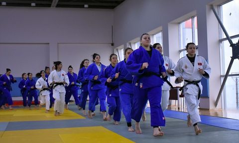 Milli Judocular Avrupa Kupası Hazırlıkları için Trabzon'da