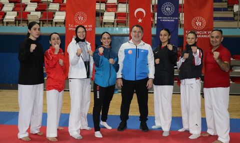 Milli Karateciler Ağrı'da Kamp Yapıyor