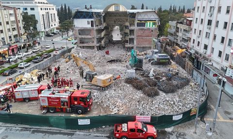 Muğla'da Deprem Tatbikatı Düzenlendi