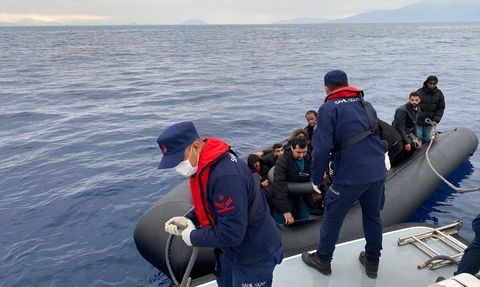 Muğla'da Düzensiz Göçmen Yakalamaları