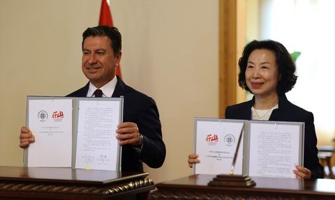 Muğla ve Leshan Kenti Kardeş Şehir Protokolü İmzaladı