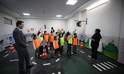 Muş'ta Öğrenciler İçin Özel Trafik Eğitimi