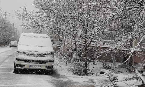Niğde'de Kar Yağışı Etkisini Gösteriyor