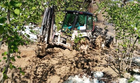 Ordu'da Heyelan Nedeniyle Kapanan Yol Yeniden Ulaşıma Açıldı
