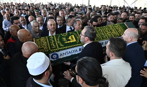 Osman Çavuşoğlu İçin Cenaze Töreni Düzenlendi