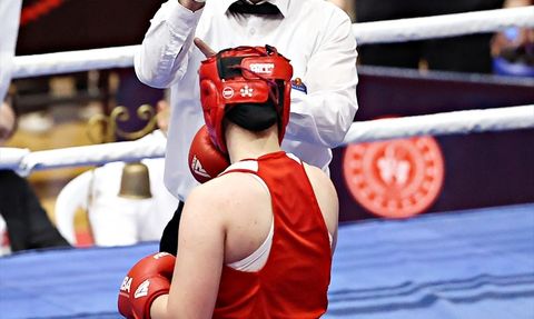 Samsun'da Boks Şampiyonası Devam Ediyor