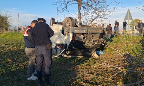Samsun'da Minibüs Kazasında 1 Ölü, 2 Yaralı