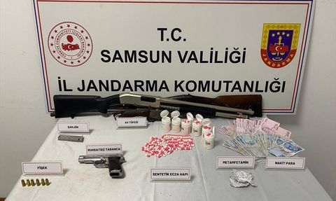Samsun'da Uyuşturucu Operasyonu: 5 Şüpheli Gözaltında