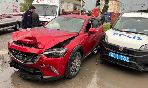 Samsun'da Zincirleme Trafik Kazası: 6 Yaralı