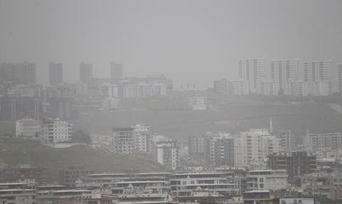Şanlıurfa'da Toz Taşınımı Yaşamı Olumsuz Etkiliyor