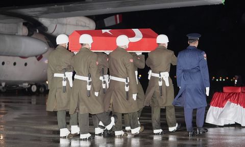 Şehit Piyade Uzman Çavuş Nurettin Tokyürek Erzurum'a Getirildi