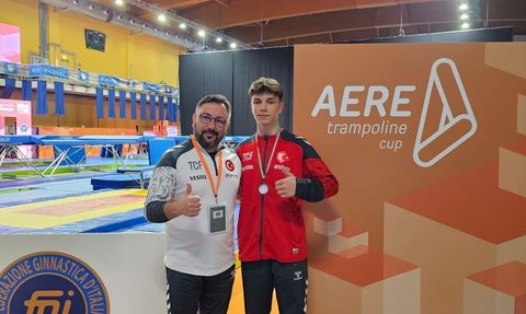 Sinan Cankurt İtalya'da Gümüş Madalya Kazandı