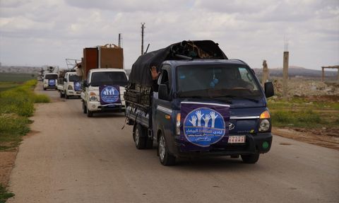 Suriye'nin Kuzeyinde Siviller Köylerine Dönüş Yapmaya Başladı