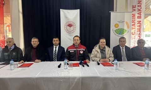 Tarım ve Orman Bakan Yardımcısı Gizligider Denizli'de Zirai Don İncelemesi Yaptı