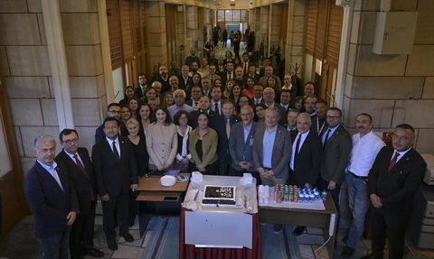 TBMM'de Parlamento Muhabirleri Derneği'nin 61. Yılı Kutlandı