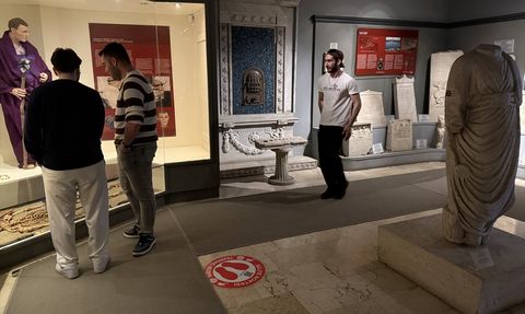 Tekirdağ'da Üniversite Öğrencileri Müzeleri Keşfetti