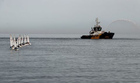 Tekirdağ'da Yelken Gösterisi ile Turizm Haftası Kutlandı