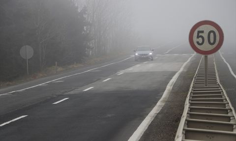 Tekirdağ'da Yoğun Sis Etkisi