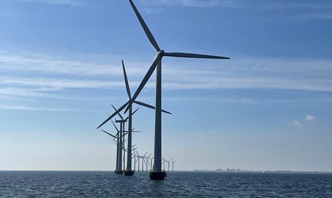 TÜREB Heyeti Kopenhag'da Deniz Üstü Rüzgar Santralini İnceledi