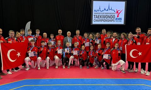 Türk Yıldız Tekvando Takımı Avrupa Şampiyonu Oldu