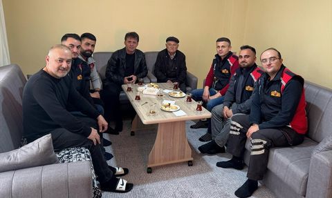 Türkeli Belediye Başkanı Mesut Kaya'ya Geçmiş Olsun Ziyareti Gerçekleştirdi