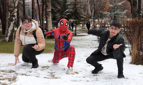 Türkiye'yi Gezen 'Örümcek Adam': Ayaz Salih Koç Erzurum'da