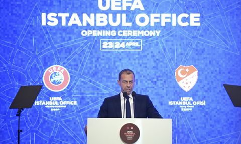 UEFA İstanbul Ofisi Resmi Olarak Açıldı